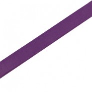 Basic flach Lederband 5mm Royal purple